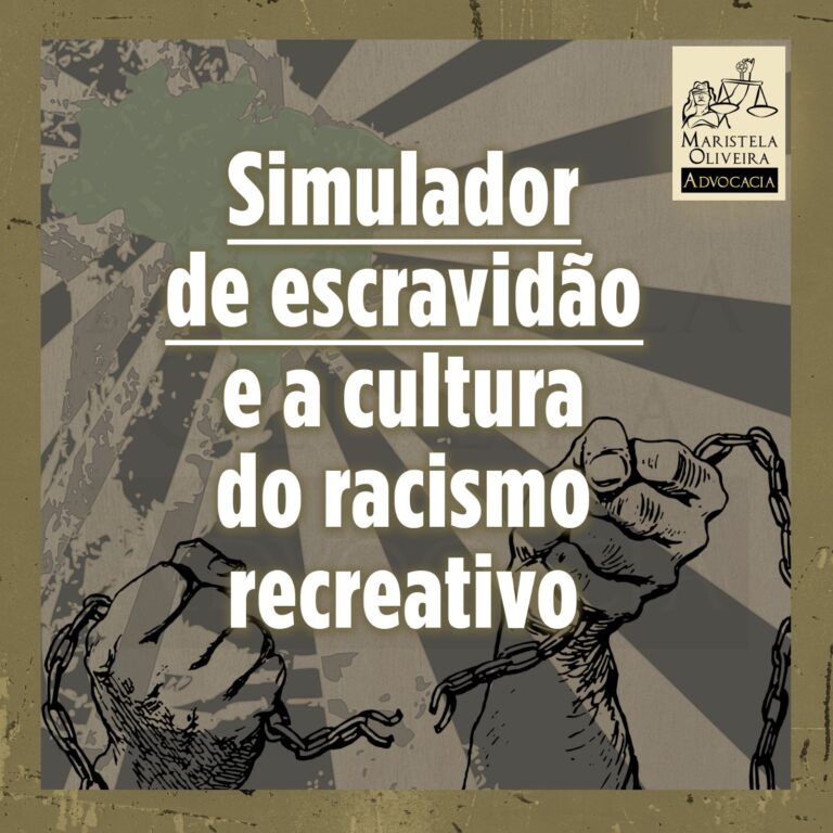 Simulador de escravidão e a cultura do racismo recreativo